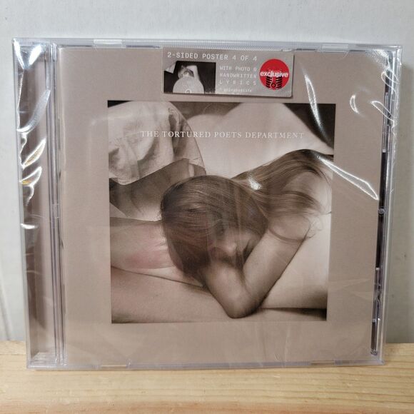 CD Taylor Swift - The Tortured Poets Department w 2-Sided Poster (4 of 4) SEALED - Picture 1 of 3